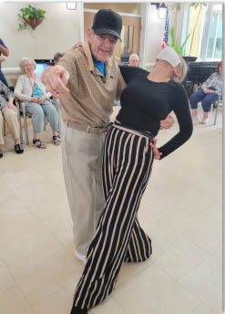 memory care dancing activity