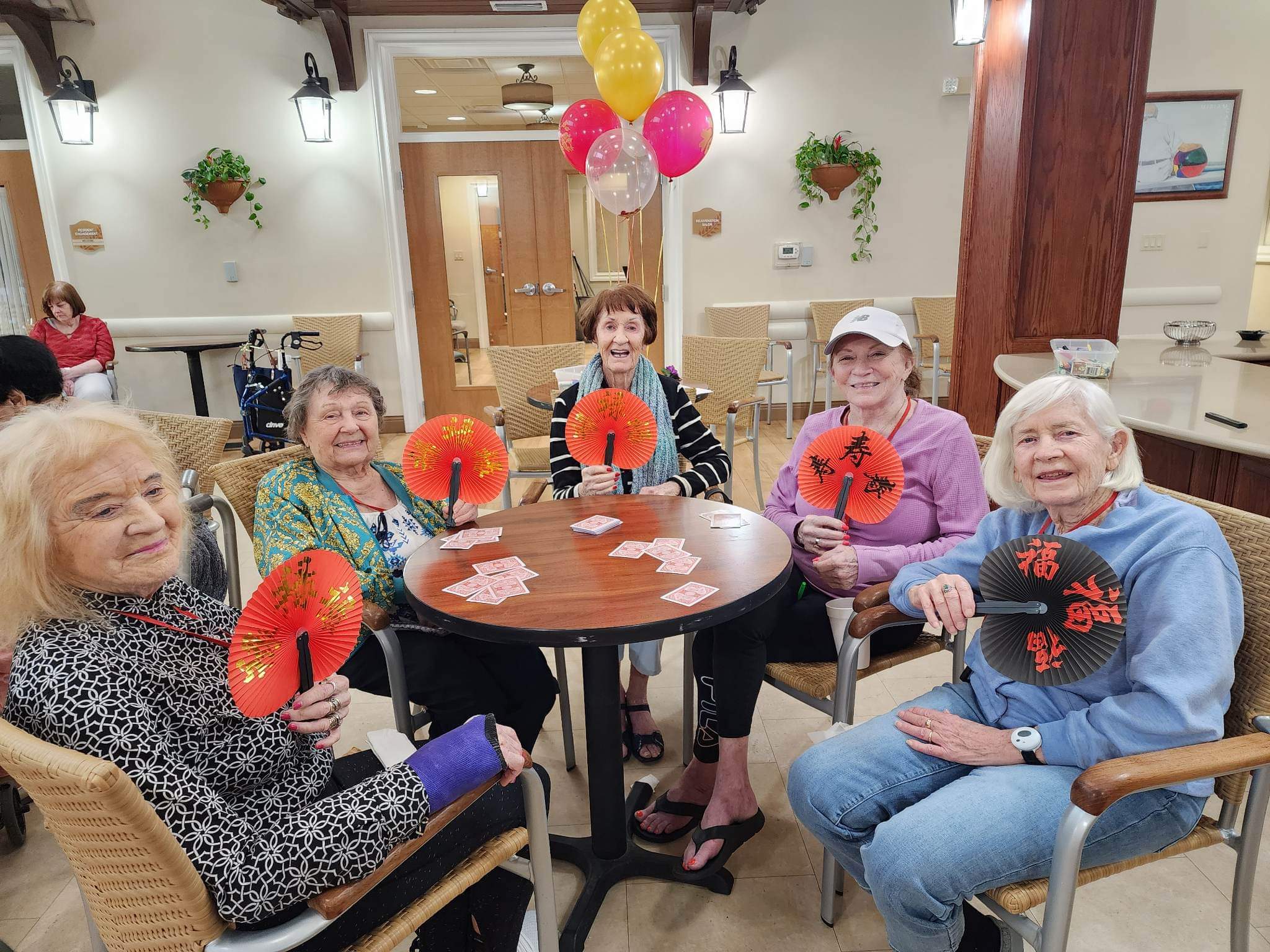 residents celebrating Chinese New Year