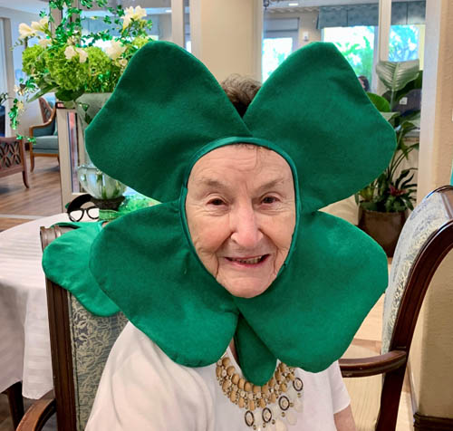 aravilla sarasota assisted living resident Betty