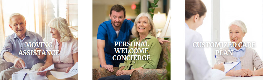 welcome concierege and customized care plan at Aravilla Sarasota